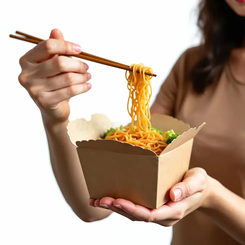 woman-eating-noodles-take-away-box-asian-cuisine-chopsticks-lunch-dinner-out-female-person-fast-food-meal-container-384992666
